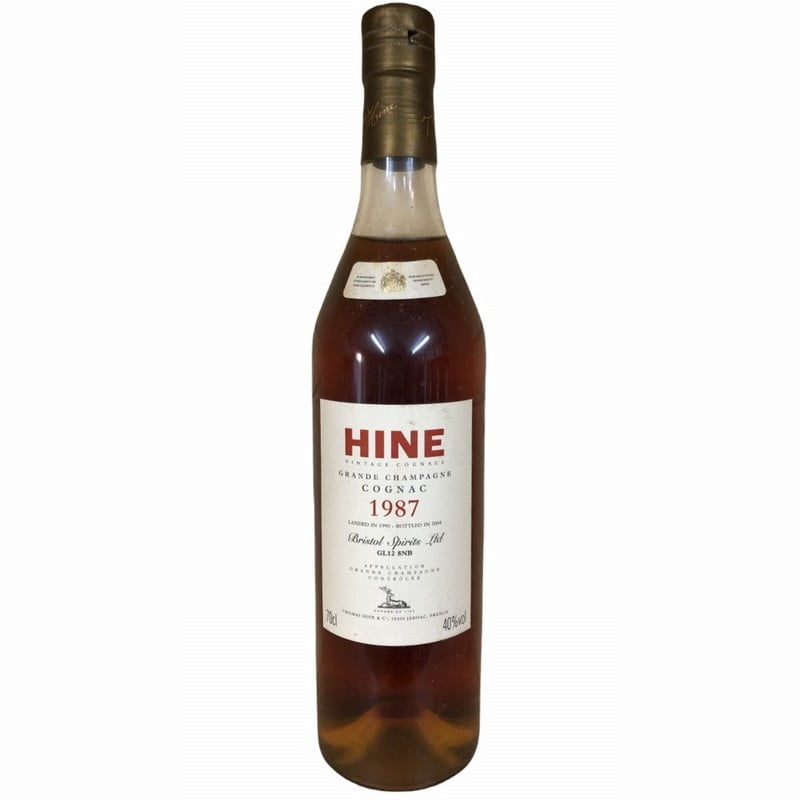 Hine 1987 Grande Champagne Cognac