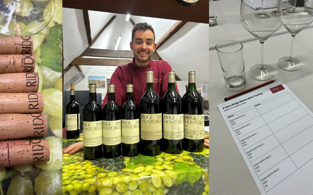 A Rare Ridge Monte Bello Tasting